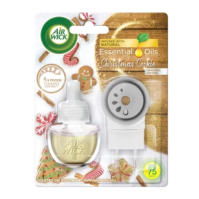 Airwick elektromos légfrissítő kész+ut. 19ml Christmas Cookie (6db/#)