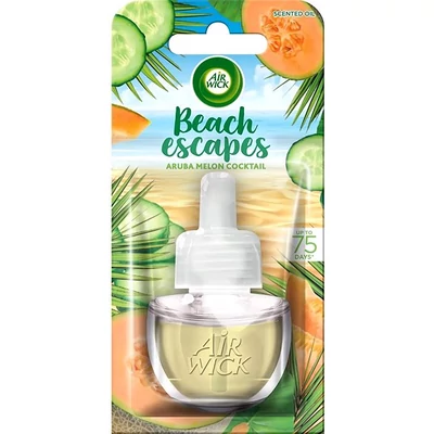 Airwick elektromos légfrissítő ut. 19ml Beach Escape-Aruba Melon Coctail (6db/krt)