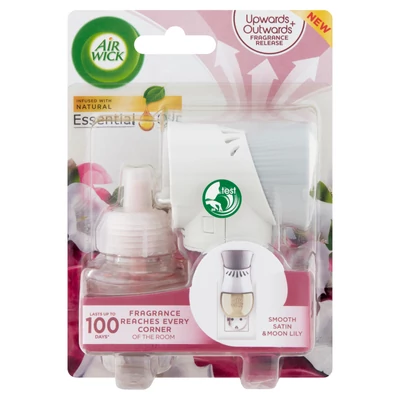 Airwick elektromos légfrissítő készülék+ut 19ml Smooth Satin&Moon Lily (6db/krt)