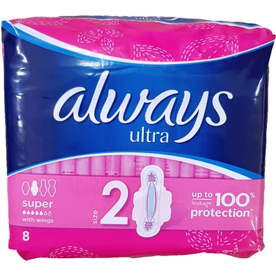 Always Ultra Super Plus eü.betét 8db (24db/#)