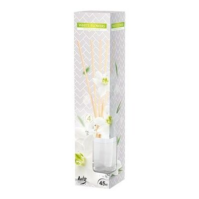 Aura pálcikás aroma diffúzor 45ml White Flowers (12db/krt)