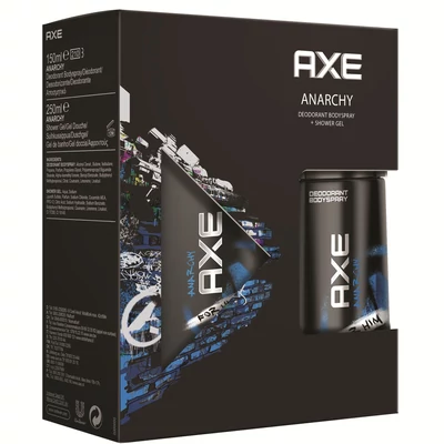 Axe ajándékcsomag (dezodor+tusfürdő) Anarchy (8db/#)