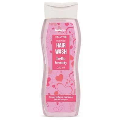 BEAUTY4 Hair Wash sampon 250ml Hello Beauty volumennövelő (10db/krt)