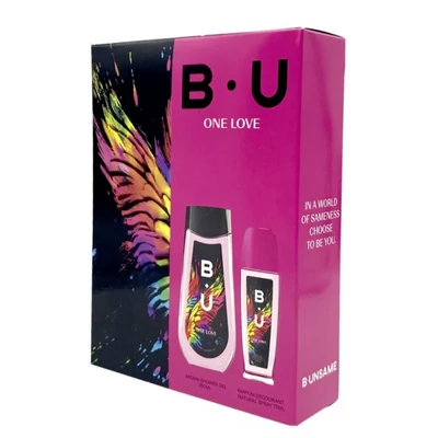B.U ajándékcsomag (tus+parfüm) One Love (6db/krt)