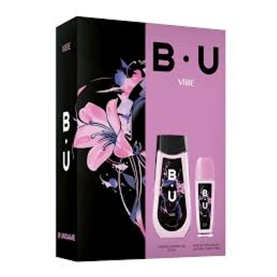 B.U ajándékcsomag (tus+parfüm) Vibe (6db/krt)