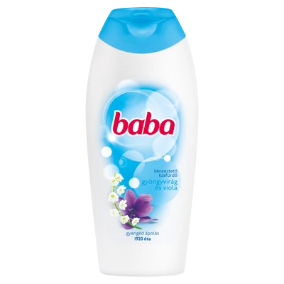 Baba tusfürdő 400ml Gyöngyvirág és Viola (6db/#)