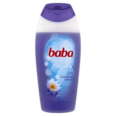 Baba tusfürdő 400ml Levendula és Vízililiom/vanilia