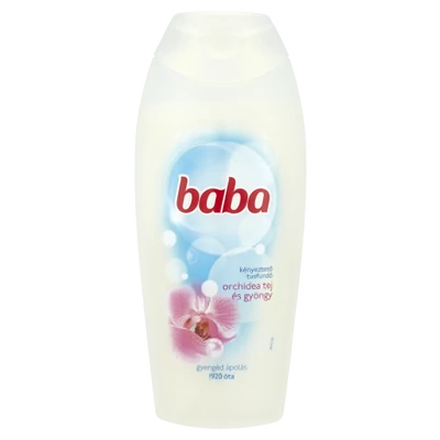 Baba tusfürdő 400ml Orchidea tej és gyöngy (12db/#)