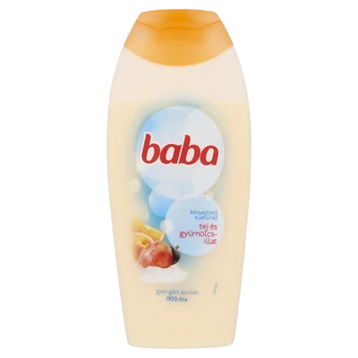 Baba tusfürdő 400ml Tej és Gyümülcsillat (6db/#)