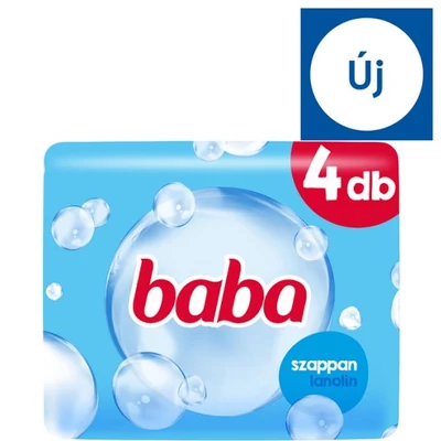Babaszappan 4*90gr Lanolin (12db/#)