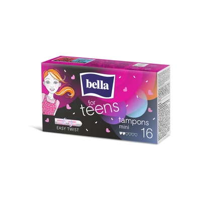 Bella For Teens tampon 16db-os Mini (20db/#)