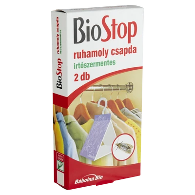 BioStop Ruhamoly csapda 2db-os (12db/#)