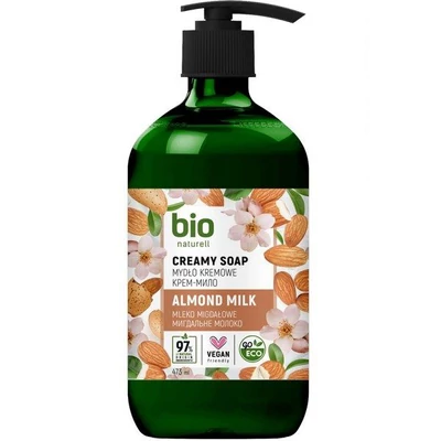 Bio Naturell folyékony krémszappan 473ml pumpás Mandula tej (6db/krt)