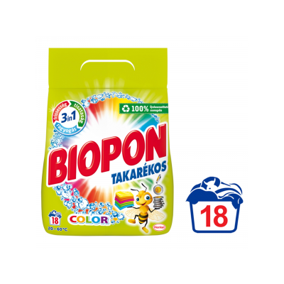 Biopon Takarékos 1,17kg Color (18mosás)(8db/krt)
