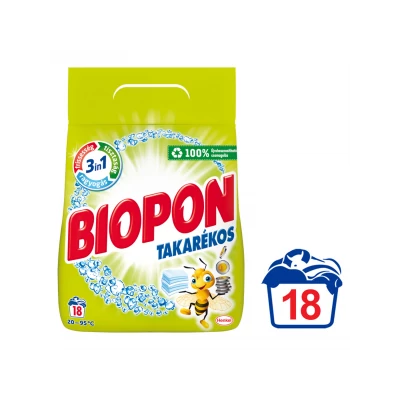 Biopon Takarékos 1,02kg (17mosás) Univerzál (10db/krt)