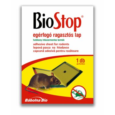 Biostop egérfogó ragasztós lap (20db/krt)