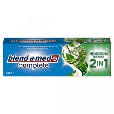 Blend-a-med Complete fogkrém 75ml 2in1 Milde Frische (6db/#)