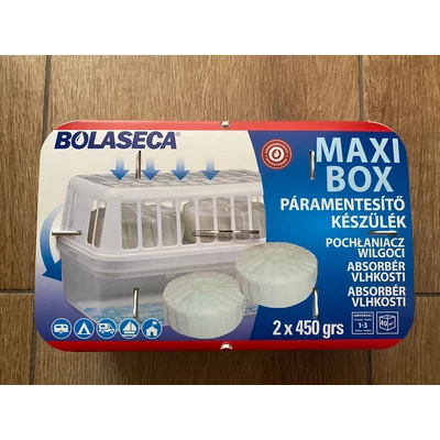 Bolaseca páramentesítő készülék 2*450g MaxiBox (8db/#)