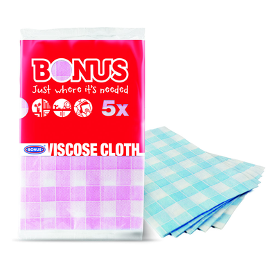 Bonus mosogató viszkózkendő 5db-os