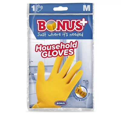 Bonus gumikesztyű M (10db/#)