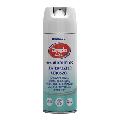 Bradolife 96%-os légtérkezelő aeroszol 400ml (10db/krt)