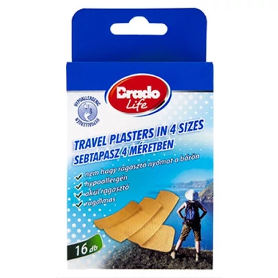 Bradolife sebtapasz 16db-os 4méret (10db/#)