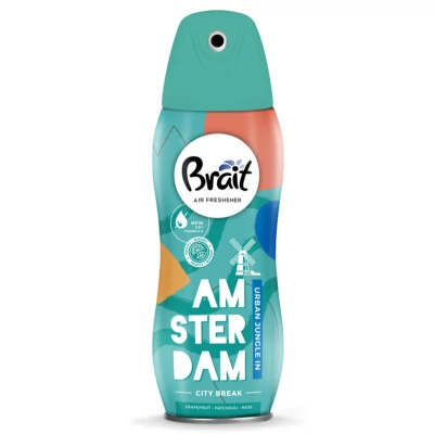 Brait légfrissítő aerosol 300ml karcsúsított Amsterdam (12db/krt)