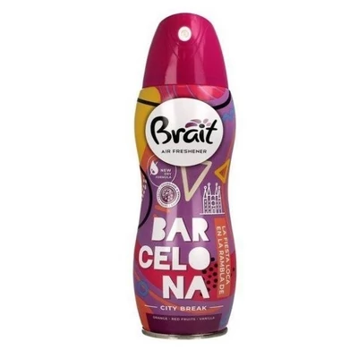 Brait légfrissítő aerosol 300ml karcsúsított Barcelona (12db/krt)