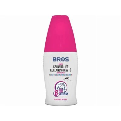 Bros szúnyogriasztó pumpás 50ml Sensitive (12db/krt)