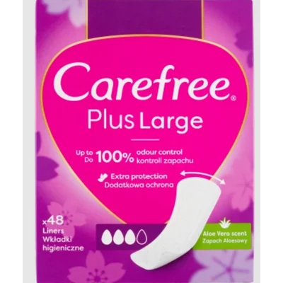 Carefree tisztasági betét 48db-os Large Aloe (6db/krt)