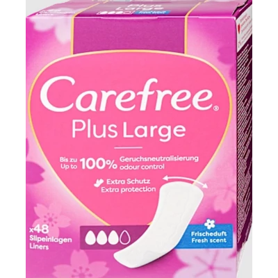 Carefree tisztasági betét 48db-os Large Fresh (6db/krt)