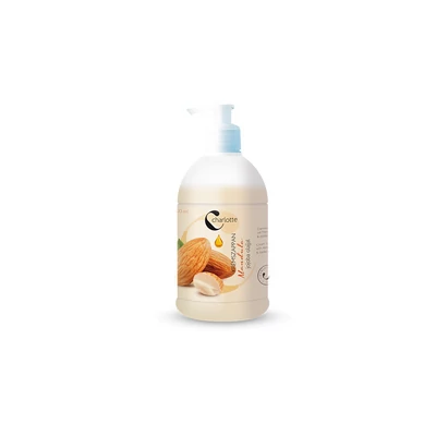 Charlotte foly.szappan pumpás 500ml mandula jojoba olajjal  (12db/krt)