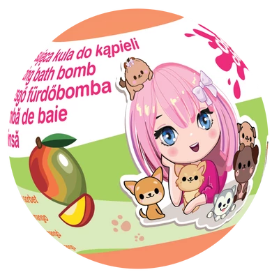 Chlapu Chlap habzó fürdőbomba vegyes illatokban 50g (24db/krt)