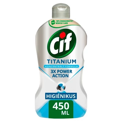 Cif mosogató 450ml Titánium (14db/krt)