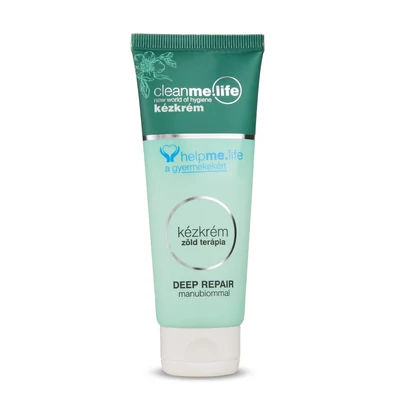 Cleanme.life kézkrém 75ml zöld terápia deep repair (20db/krt)
