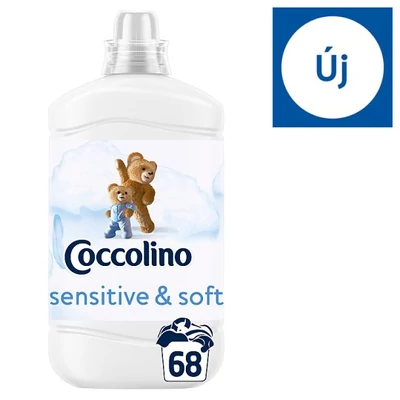 Coccolino 1700ml Sensitive Pure & Soft(68mosás)(6db/#)