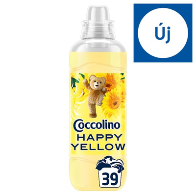Coccolino 975ml Happy Yellow (39mosás)(8db/krt)