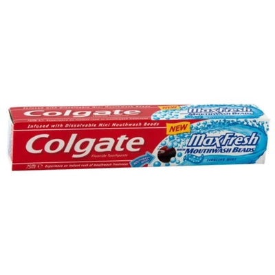 Colgate Max Fresh 75ml fogkrém Mouthwash Beads (12db/krt)