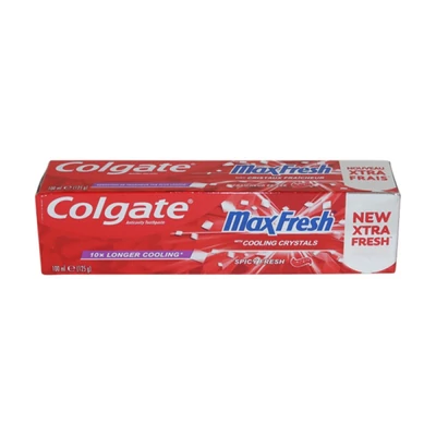 Colgate Max Fresh 100ml fogkrém Cooling Crystals Spicy Fresh (12db/krt)