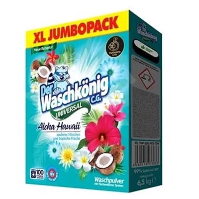 Der Waschkönig C.G Mosópor 6,5kg Aloha Hawaii Universal (100mosás)(1db/krt)