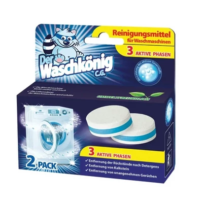 Der Waschkönig C.G mosógép tisztító tabletta 2db-os (24db/krt)