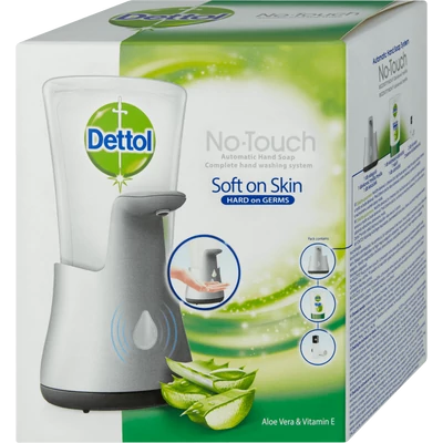 Dettol érintés nélk. készülék+ut. 250ml Aloe Vera (4db/krt)