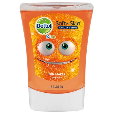 Dettol érintés nélk. ut. 250ml Kids Grapefruit (5db/krt)