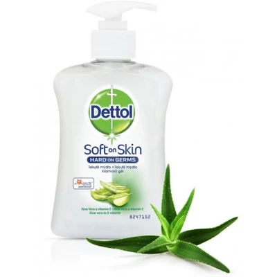 Dettol foly.szappan pumpás 250ml Hidratáló Aloe Vera 