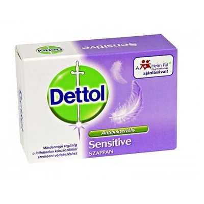 Dettol szappan 100gr Sensitive (6db/krt)