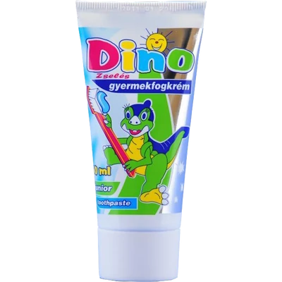 Dino zselés gyerekfogkrém 50ml 