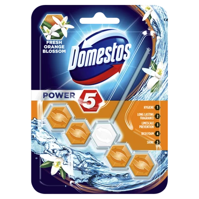 Domestos power 5 wc golyó Fresh Orange Blossom (9db/#)