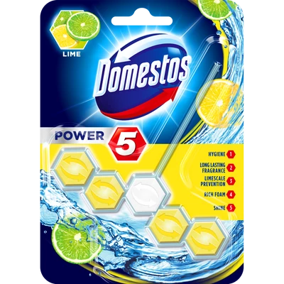 Domestos power 5 wc golyó Lime (9db/#)