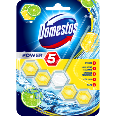 Domestos power 5 wc golyó Lemon (9db/#)