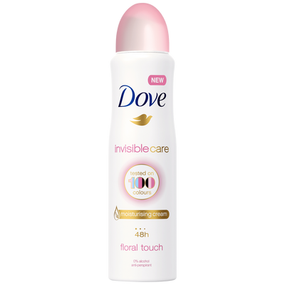 Dove dezodor 150ml Invisible Care Floral Touch (6db/#)
